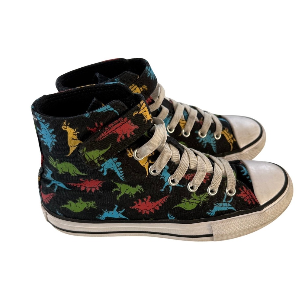Converse‎ Chuck Taylor All Star High Top Dinosaur Sneakers Youth Size 2